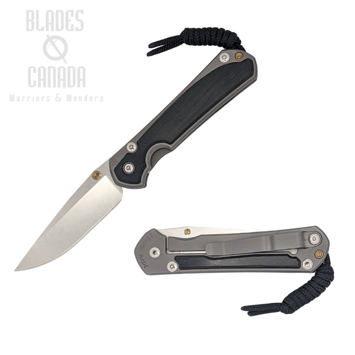 Chris Reeve Small Sebenza 31 Framelock Folding Knife, CPM Magnacut, Bog Oak, S31-1100